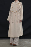 Mutedance 24 Autumn and Winter Double Breasted Lapel Jacket MD-MD24FW03-SAND